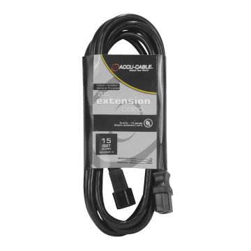 ECCOM-15 15FT AC Extension Cords