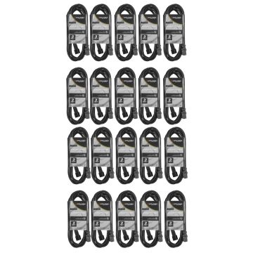 20 Pack ECCOM-3 3FT AC Extension Cords