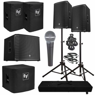 Electro-Voice EKX-15P 15” Powered Speaker & 18" Subwoofer Package