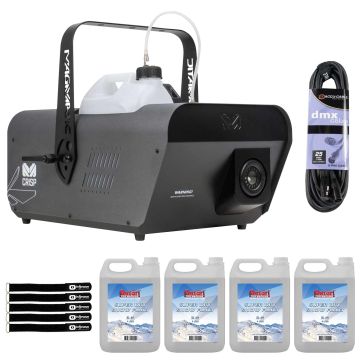 Elation Professional Crisp Light-Weight Snow Machine with Snow Fluid