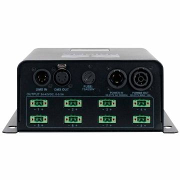Elation Professional Prisma Driver 8 48VDC DMX-512 Control System