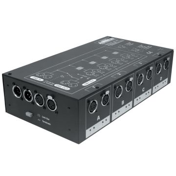 Elation Professional DMX-Branch 4 Signal Splitter / Booster