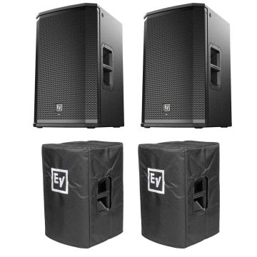 (2) Electro-Voice ETX-12P 12” Powered Speakers Bundle