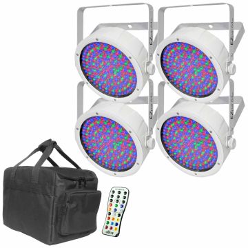 (4) Chauvet DJ EZpar 64 RGBA in White Bundle Small Image