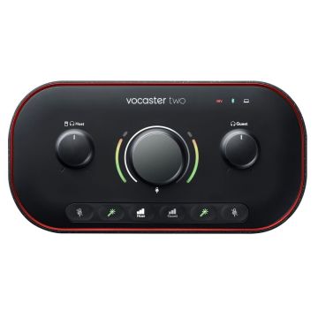 Focusrite Vocaster Two Podcast Interface for Content Creators