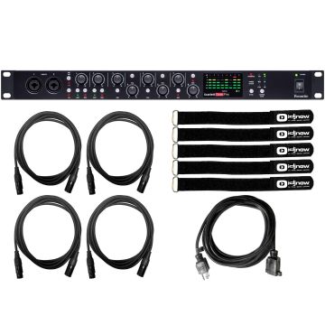 Focusrite Scarlett OctoPre Eight-channel Mic Preamp with Cables Package
