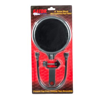 Gator-Cases-GM-POP-FILTER-6-inch-Double-Layered-Microphone-Pop-Filter