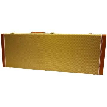 Gator Cases GW-ELECTRIC-TW Deluxe Wood Series Electric Guitar Case in Tweed