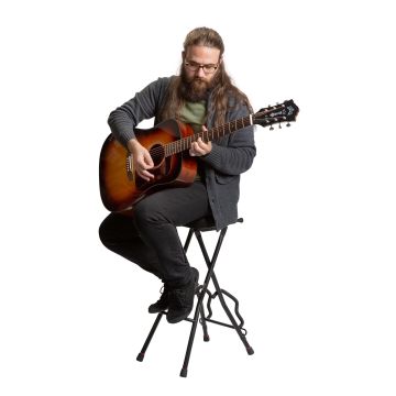 Gator Frameworks GFW-GTRSTOOL Guitar Stool with Stand