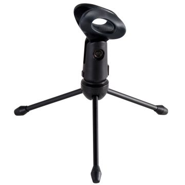Gator Frameworks GFW-MIC-0250 Wired Microphone Mini Tripod Desktop Stand
