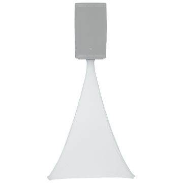Gator Frameworks GFW-TRIPODSCRIMW Tripod 360 Speaker Stand Cover Scrim in White