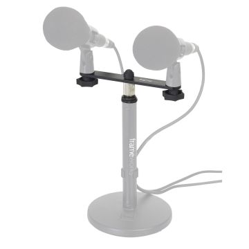Gator Frameworks GFWMIC1TO2 1-To-2 Microphone Mount Adapter Bar