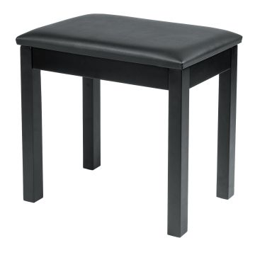 Gator-Frameworks-Traditional-Wooden-Piano-Bench-in-Black Gator Frameworks Traditional Wooden Piano Bench in Black