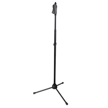 Gator GFW-MIC-2100 Frameworks Tripod Mic Stand with Deluxe One-Handed Clutch