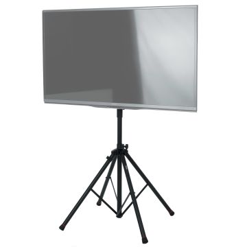 Gator Frameworks Deluxe Quad Legged LCD/LED Stand with Lift-EEZ Piston [GFW-AV-LCD-25]