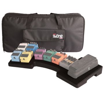 Gator Cases G-MEGA-BONE Mega Bone Pedal Board with Carry Bag and Power Supply