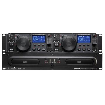 Gemini CDX-2250i Rack Mount Dual CD Player with USB