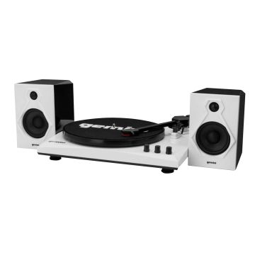 Gemini TT-900 Black/White Bluetooth Stereo Turntable System