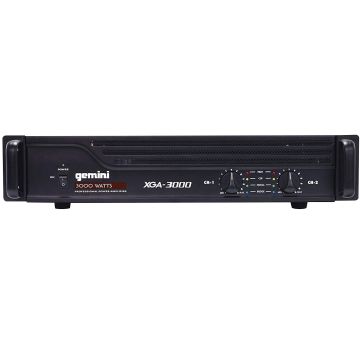 Gemini XGA-3000 3000 Watt RMS Professional Power Amplifier