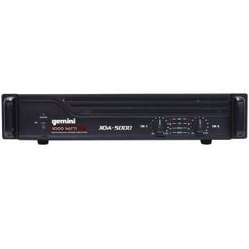Gemini XGA-5000 5000 Watt RMS Professional Power Amplifier