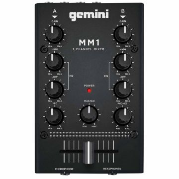 Gemini MM1 2-Channel Compact Mixer