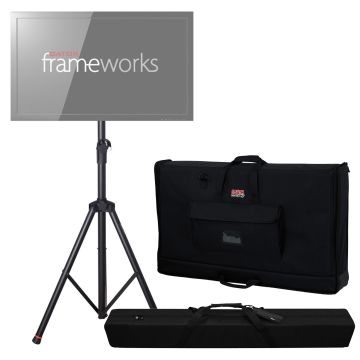 Gator Cases GFW-AV-LCD-1 Tripod LCD/LED Stand & Transport Bags Package