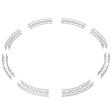 Global Truss SQ-C5ARC-45 Single Segment