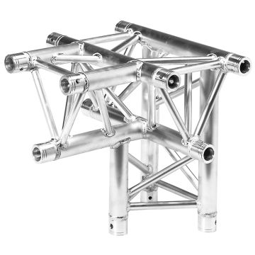 Global Truss 1.64FT (0.5m) 4 Way T-Junction F33 Triangular Truss [TR-4097-D]