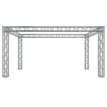 Global Truss 10'x20'x10' Trade Show Booth / Exhibit System - Modular F34 Box Truss with Universal Junction Block Corners