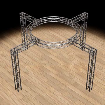 Global Truss TB-20X20 Circular Trade Show Booth F34-006