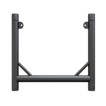 Global Truss DT-QUICK GRID BLK Black Powder Coat Modular Lighting Grid Section for Moving Heads