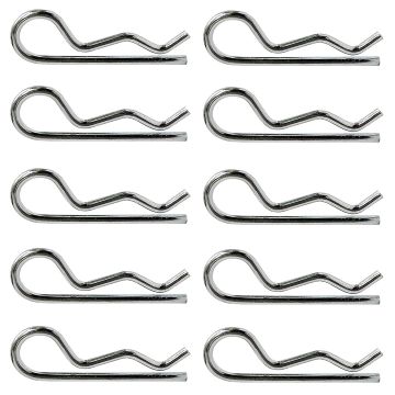 Global Truss Safety Clip 10 Pack to Secure Tapered Shear Pin for F23/F24 Series Truss [R-CLIP F23]
