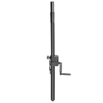Gravity GSP2472B Adjustable Speaker Pole with Crank, 35mm to M20, 1100 mm