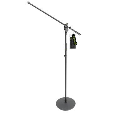 Gravity Stands MS 2321 B Microphone Stand with 2-Point Adjustment Boom
