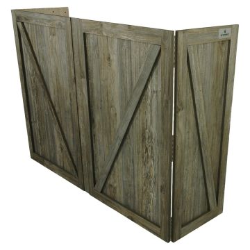 Grundorf BRN-G4863 Rustic Series Gray Barn Facade