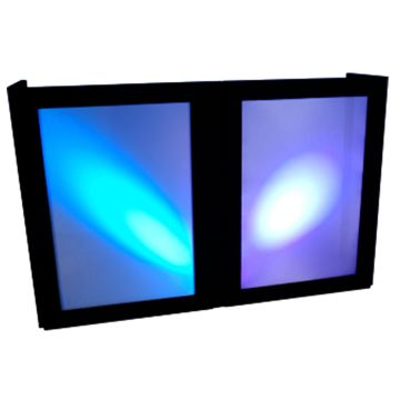 Grundorf GS-LSB4872T 48" x 72" G-Screen Black Lycra LED DJ Facade