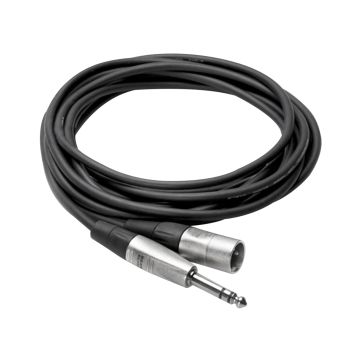Hosa Technology HSX-003 3' REAN 1/4" TRS to XLR3 Male Pro Balanced Interconnect Cable