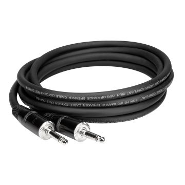 Hosa SKJ-450 50 foot REAN 1/4 in TS to Same Pro Speaker Cable