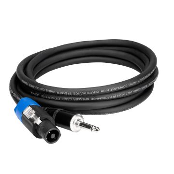 Hosa SKT-425Q 25FT REAN Loudspeaker to 1/4 in TS Pro Speaker Cable