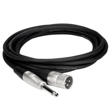 Hosa Technology HPX-005 5' REAN 1/4" TS to XLR3 Male Pro Unbalanced Interconnect Cable