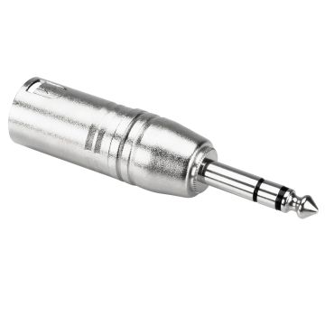 Hosa GXP-246 XLR3M to 1/4-inch TRS Adapter