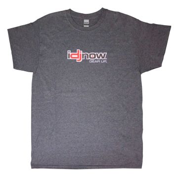 IDJNow Gray Logo T-Shirt (Double Extra Large)