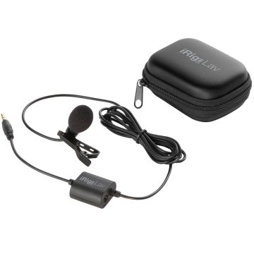 IK Multimedia iRig Mic Lav Compact Mobile Device Lavalier Microphone