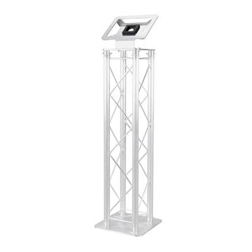 Global Truss iPad Kiosk Kit in White Small Image