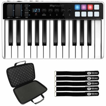 iRig Keys I/O 25 25-key Production Keyboard Workstation with EVA Case