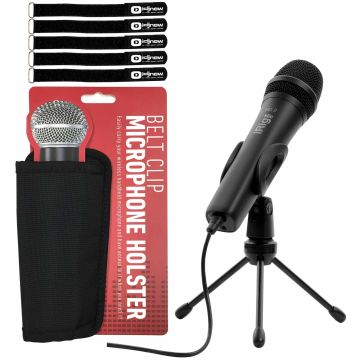 iRig Mic HD 2 iPhone/iPad/Mac High-Definition Microphone with Holster