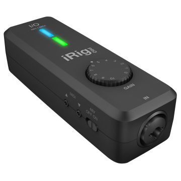 iRig Pro I/O Back Angle View