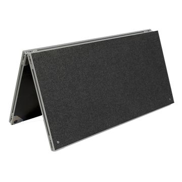Intellistage ISPF4X4C 4FTX 4FT Carpet Finish Folding Platform