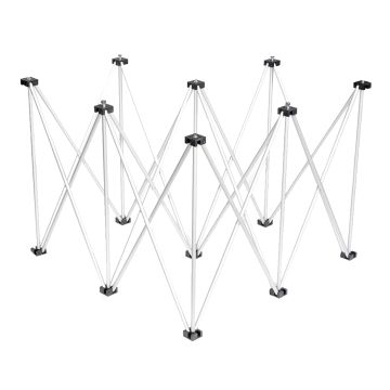 Intellistage ISQR3X16 16” Quarter Round High Riser