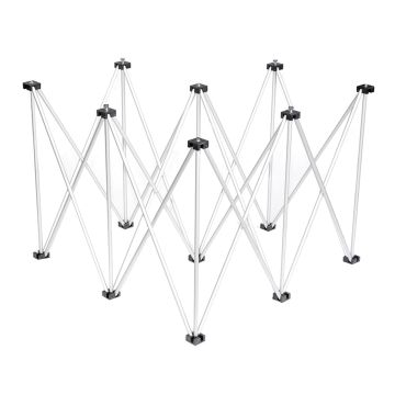 Intellistage ISQR4X24 24” Quarter Round High Riser